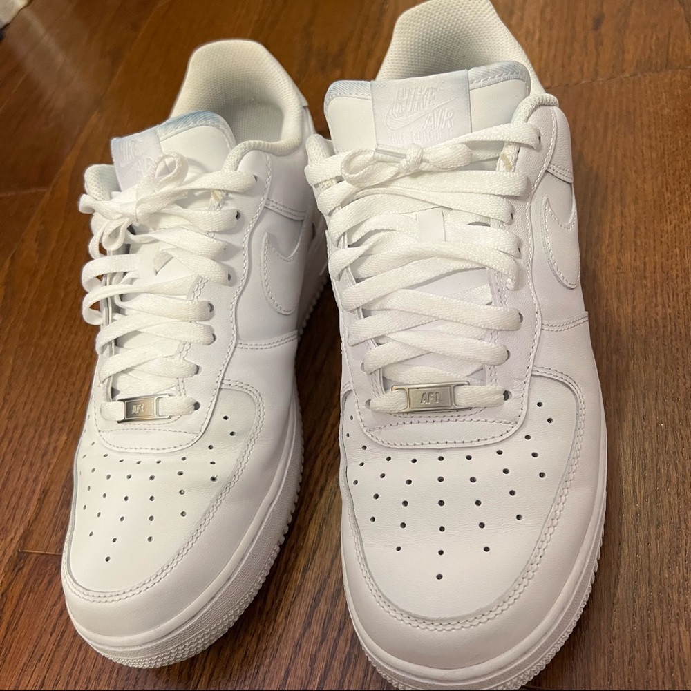 Nike Air Force Ones mens white